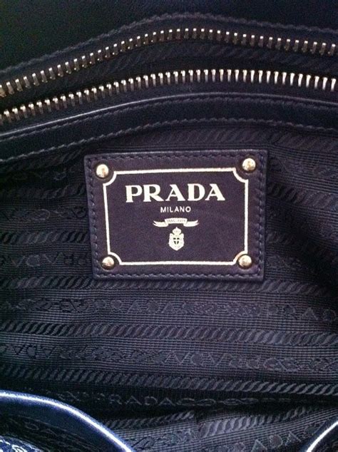 prada bag inside lining|prada bags authentication.